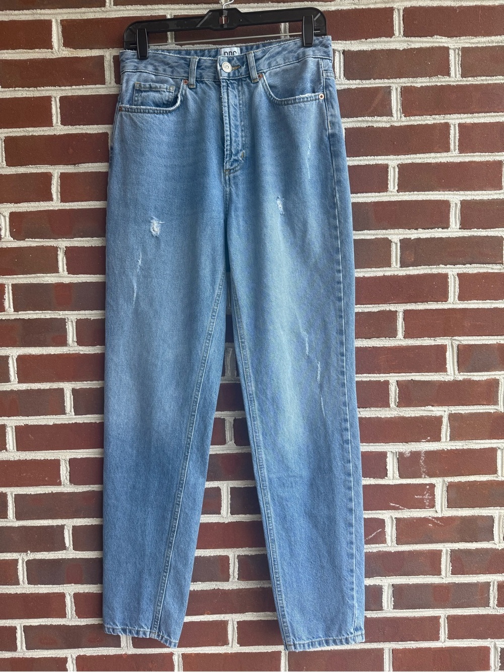 BDG Urban Outfitters Light Wash High-Rise Straight Jeans